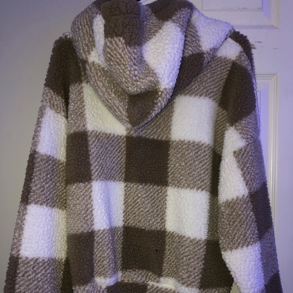 Shein checkered hoodie - Picture 6 of 9